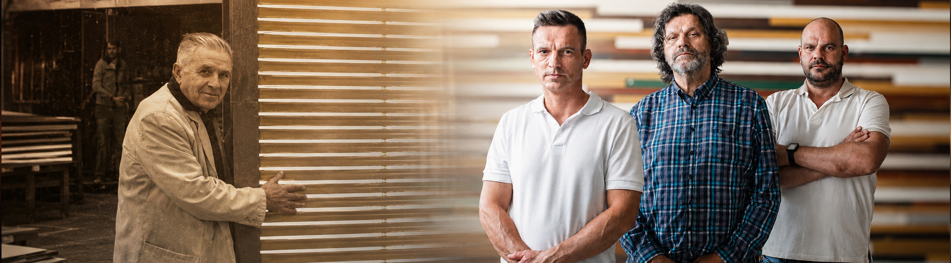 Horváth Redőny Team – vier Generationen