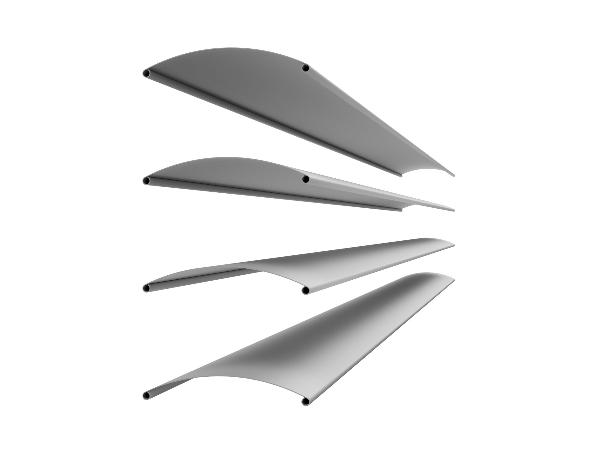 C-slat shutter