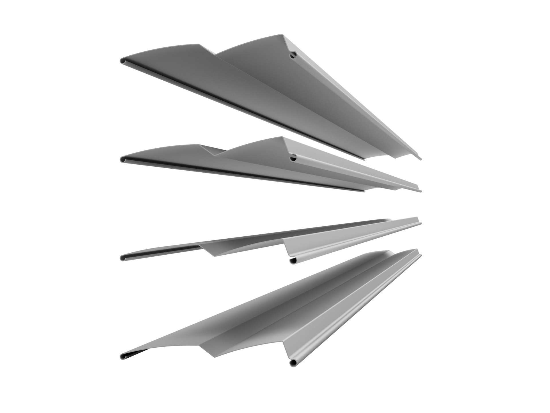 Z-slat shutter