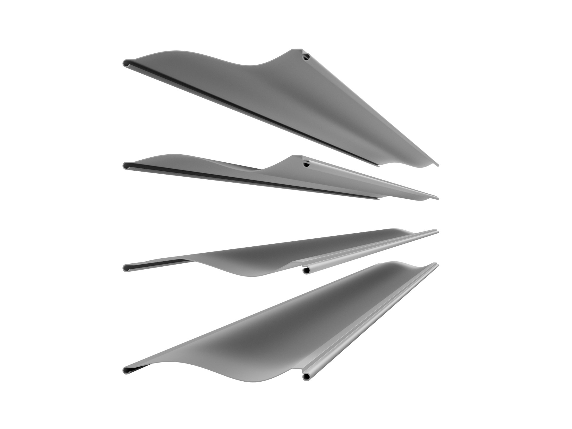 S-slat shutter